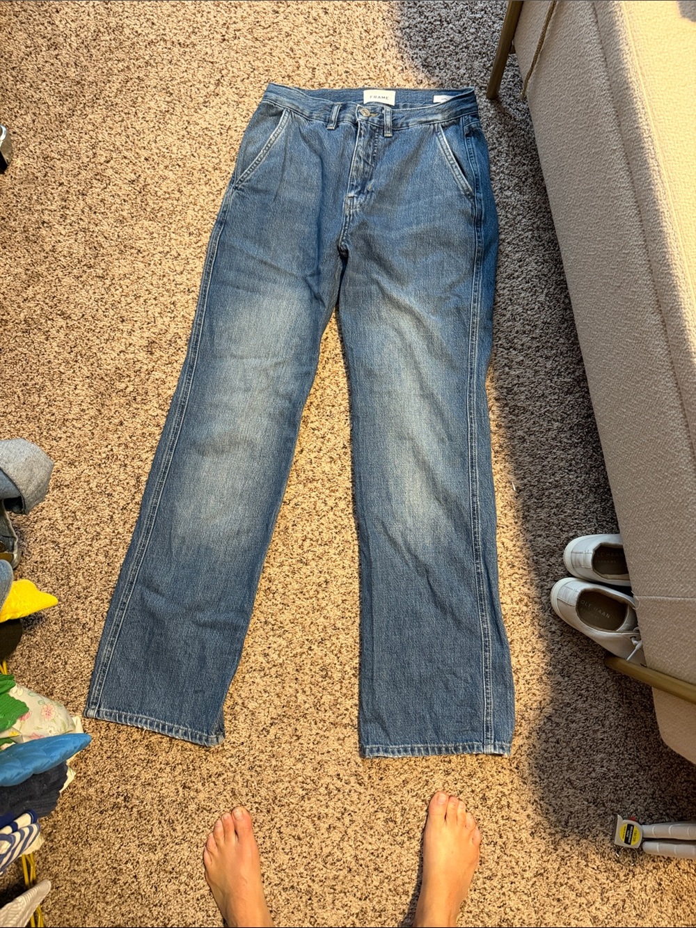 Frame Denim Le Pixie Jane Women's Medium Blue Size 26 Jeans